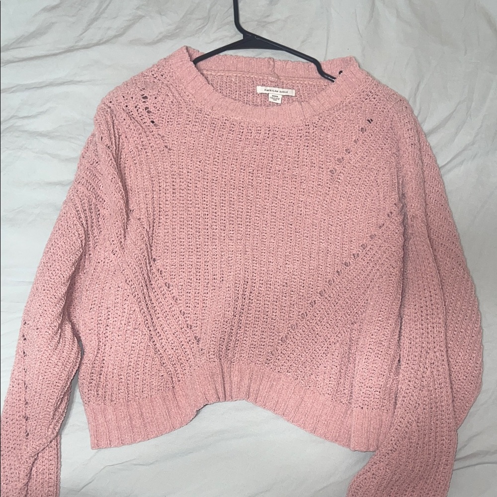 American Eagle Outfitters Blush Knit Sweater